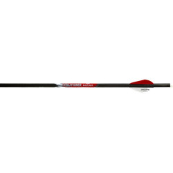 Black Eagle Executioner Carbon Crossbow Bolts, 20-inch, .001” Straightness, .300 ID (6-Pack)