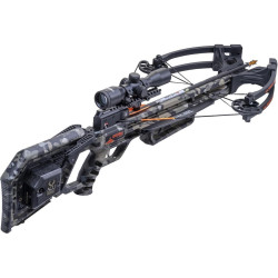 Wicked Ridge Commander 400 Crossbow Package ACUdraw ProView 400 Scope Peak Camo