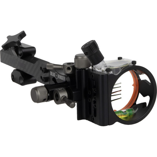 Dead Ringer Tackdriver Black Series Bow Sight Carbon Dovetail 5 pin .010