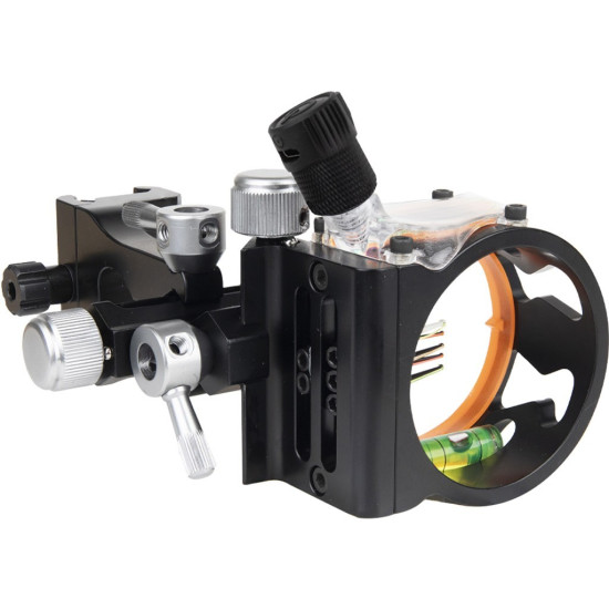Dead Ringer Tackdriver Black Series Bow Sight Picatinny 5 pin .010