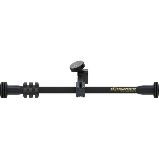 Bee Stinger MicroHex Counter Slide Stabilizer Dovetail Matte Black 12 in.