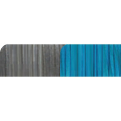First String Genesis String and Cable Set Silver/Electric Blue