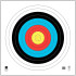 Maple WA 10 Ring 40 cm. Target 25 pk.