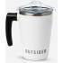 Outsider The AM Travel Mug White