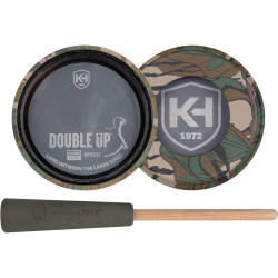 Knight and Hale Plastic Pot Turkey Call Glass over Slate