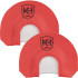 Knight and Hale HD Series Mouth Turkey Call Small Frame No Cut 2 pk.