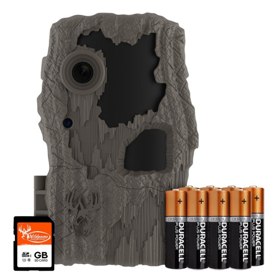 Wildgame Spark 2.0 Game Camera Combo 18 MP Lightsout w/ Batteries and SD Card