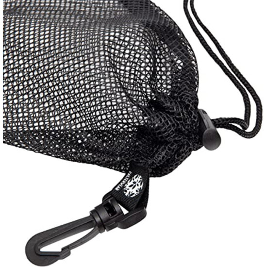 Odin's Innovations Mesh Drawstring Bag W/Clip
