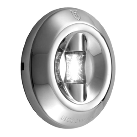 Attwood Marine Led 3-Mile Transom Light - Round, 6556-7, 022697655677