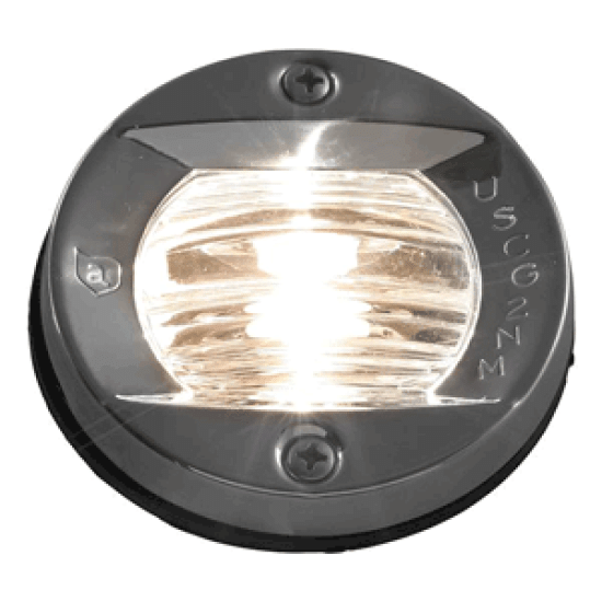 Attwood Marine Vertical, Flush Mount Transom Light - Round, 6356D7, 022697635631