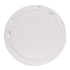 Beckson 8" Non-Skid Pry Out Deck Plate White 8.5" Cutout