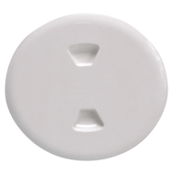 Beckson Marine 5 Twist Out Deck Plate White 5.5 Cutout
