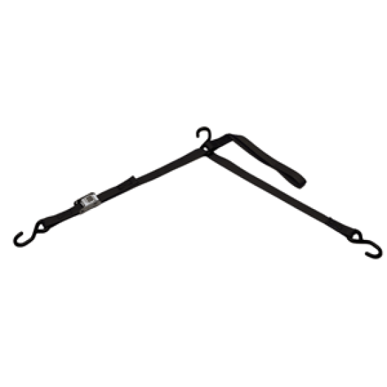 BoatBuckle P.W.C. Tri-Down w/Cam Buckle & Soft Hook - 1" x 6', F10972BK, 079111109728