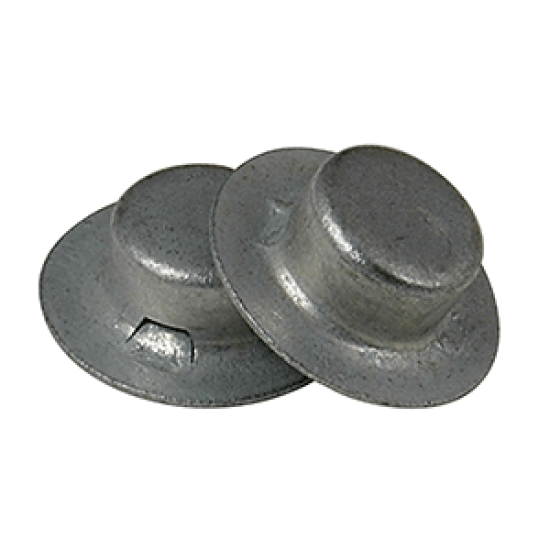 C.E. Smith Cap Nut - 1/2" 8 Pieces Zinc, 10800A, 768296000639