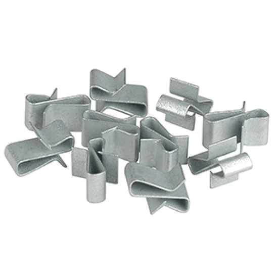 C.E. Smith Trailer Frame Clips - Zinc - 3/8" Wide - 10-Pack, 16867A, 768296008437