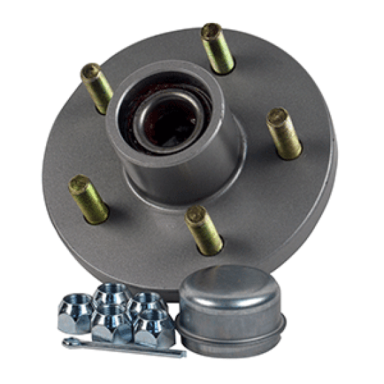 C.E. Smith Trailer Hub Kit - 1-3/8" x 1-1/16" Tapered - 5 x 4-1/2" Galvanized, 13515, 768296009915