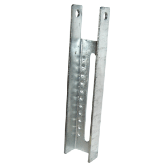 C.E. Smith Vertical Bunk Bracket Lanced - 9-1/2", 10600G40, 768296009229