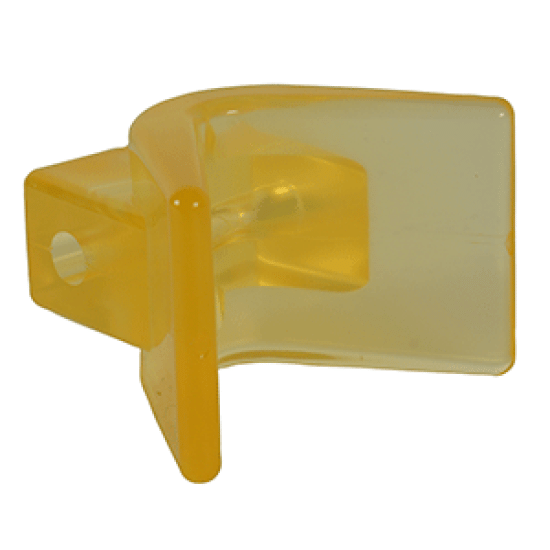 C.E. Smith Y-Stop 3" x 3" - 1/2" ID Yellow PVC, 29554, 768296010454