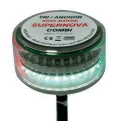 Clipper Supernova Combi Led Tricolor Masthead Anchor Light