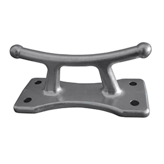 Dock Edge Classic Cleat - Aluminum Polished - 6-1/2", 2506P-F, 776113425060