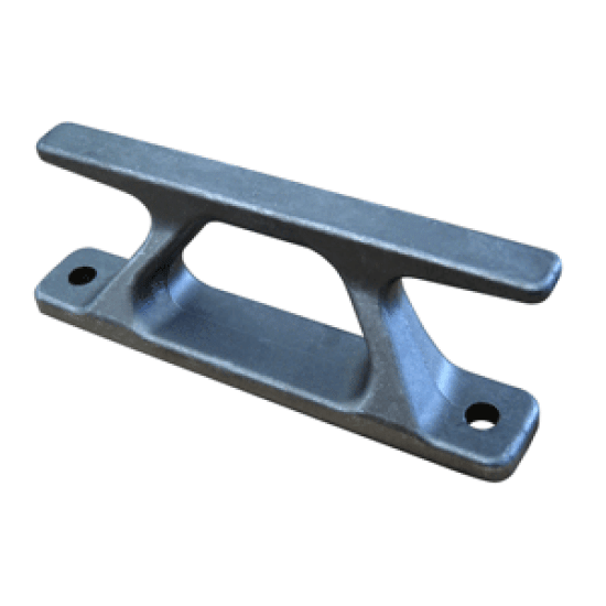 Dock Edge Dock Builders Cleat - Angled Aluminum Rail Cleat - 10", 2430-F, 776113243008