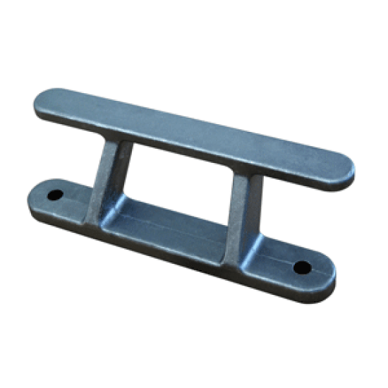 Dock Edge Dock Builders Cleat - Angled Aluminum Rail Cleat - 8", 2428-F, 776113242803