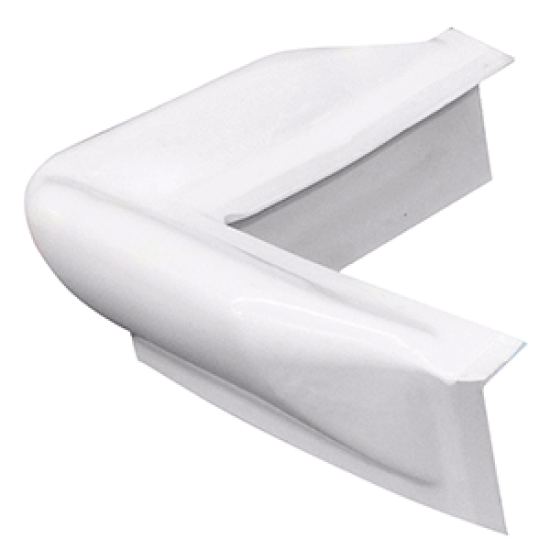 Dock Edge Dock Bumper Corner Dockguard - White, 73-103-F, 776113731031