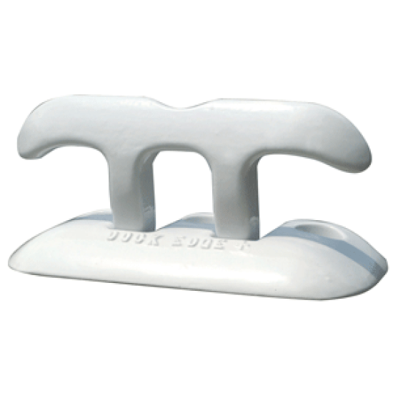 Dock Edge Flip Up Dock Cleat 8" White, 2608W-F, 776113260838