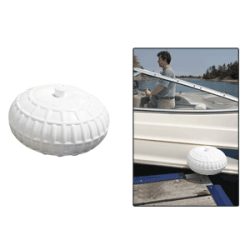 Dock Edge Inflatable Dock Wheel 12 White Marine Bumper