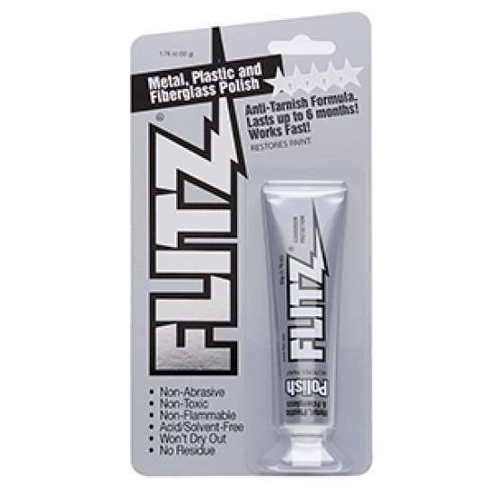 Flitz Polish - Paste - 1.76 Oz. Tube, BP 03511, 065925135114