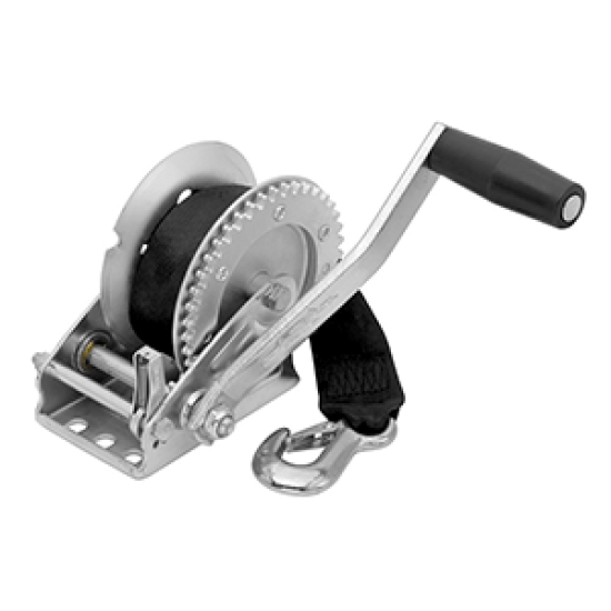 Fulton 1,100 lbs. Single Speed Winch w/20' Strap Included, 142102, 016118135756