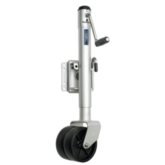 Fulton Dual Wheel 1,500 lbs. Bolt-Thru Swivel Jack, XPD15L0101, 088154097244