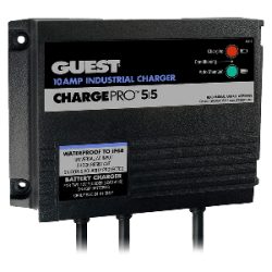 Guest Marinco 10A On-Board Battery Charger - 12/24V - 2 Banks