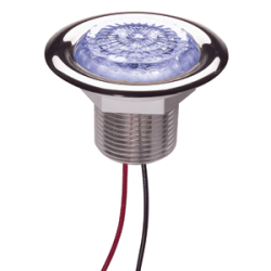 Innovative Lighting 3 Led Starr Light Recess Mount Blue Marine