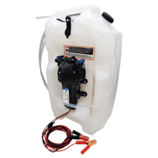 Jabsco Flat Tank Oil Changer System - 3-1/2 Gallon Tank - 12V, 17860-2012, 671880566803