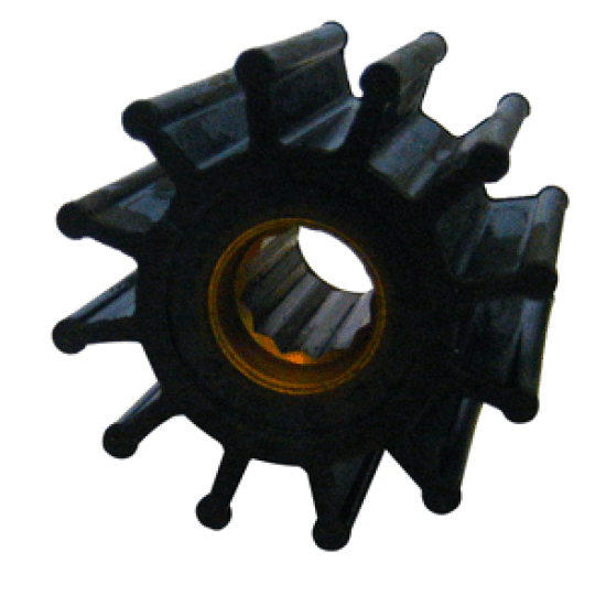 Jabsco Impeller Kit - 12 Blade - Neoprene - 2 1/4 Diameter, 13554-0001-P, 671880588126