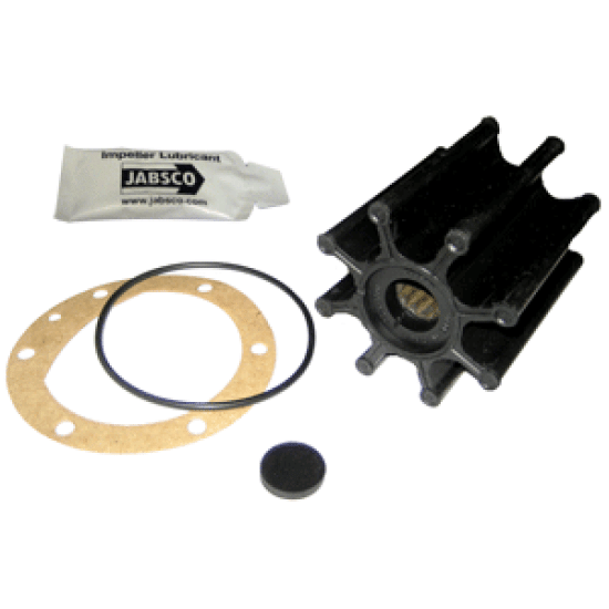 Jabsco Impeller Kit - 8 Blade - Neoprene - 2-9/16 Diameter, 17018-0001-P, 671880588133