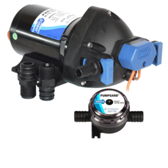 Jabsco Par-Max Shower Drain/General Purpose Pump - 3.5Gpm-25Psi-12Vdc - W/Strainer, 32601-0092, 671880595667