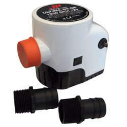 JOHNSON PUMP ULTIMA BILGE 1250 GPH 1-1/8" AND 1-1/4" HOSE