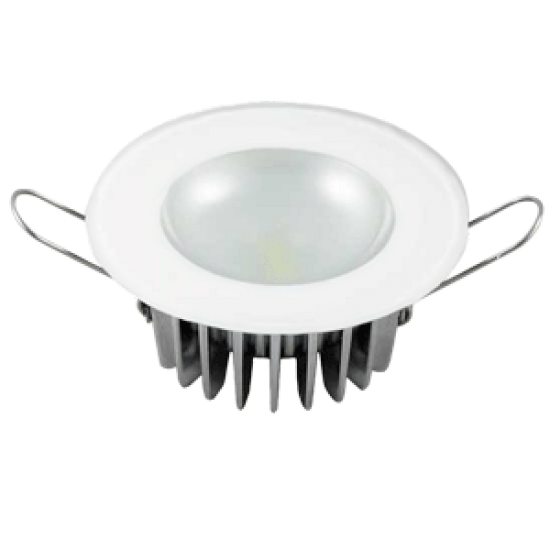 Lumitec Mirage Down Light Dimmable White No Bezel, 113199, 089300103925