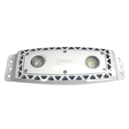 Lunasea High Intensity Outdoor Dimmable LED Spreader Light - White, LLB-472W-21-10, 855748005387