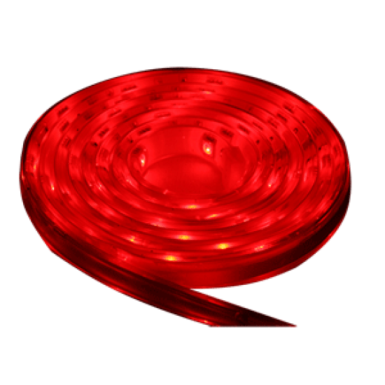 Lunasea Red Flexible Strip Led 12V 5M W/Connector Llb-453R-01-05, LLB-453R-01-05, 855748005172