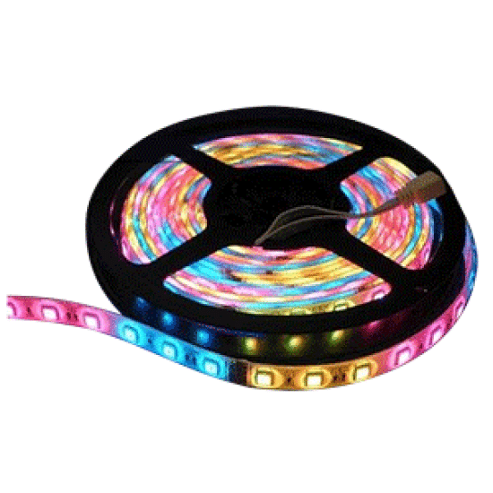 Lunasea Rgb Flexible Strip Led 12V 2M Red/Green/Blue Llb-453M-01-02, LLB-453M-01-02, 854760002718