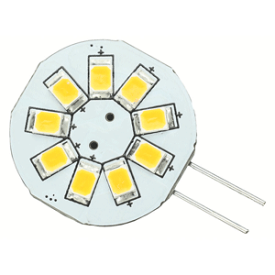 Lunasea White Led Bulb G4 Side Pin 12V Ac Or 10-30V Dc Llb-216W-21-00, LLB-216W-21-00, 894953001388