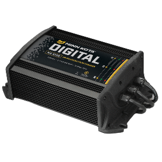 Minn Kota Boat On Board Battery Charger Marine Mk-315D 3 Bank X 5 Amps, 1823155, 029402034796