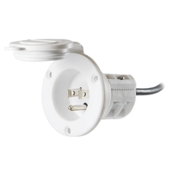 Minn Kota Mkr-23 Ac Power Port Wht 1865110 Marine Charger Acc., 1865110, 029402031894