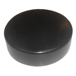 Monarch Black Flat Piling Cap - 6"