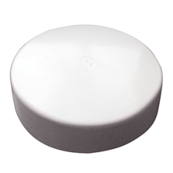 Monarch White Flat Piling Cap - 13.5"