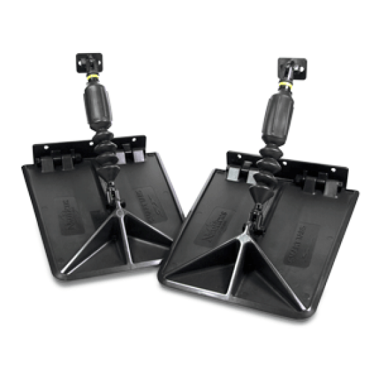 Nauticus Sx Composite 10.5 X 12 21-25' 150-220Hp Trim Tabs, SX10512-70, 698690111276