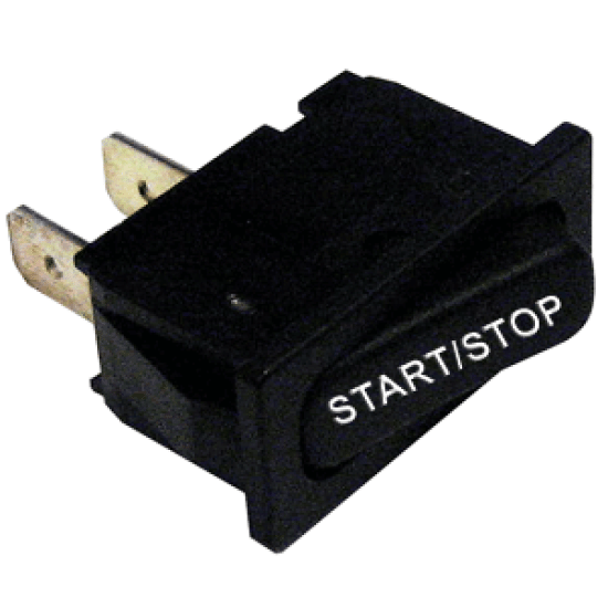 Paneltronics SPDT (ON)/OFF/(ON) Start/Stop Rocker Switch - Momentary Configuration, 001-330, 602290100059